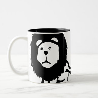 Taza Bicolor León