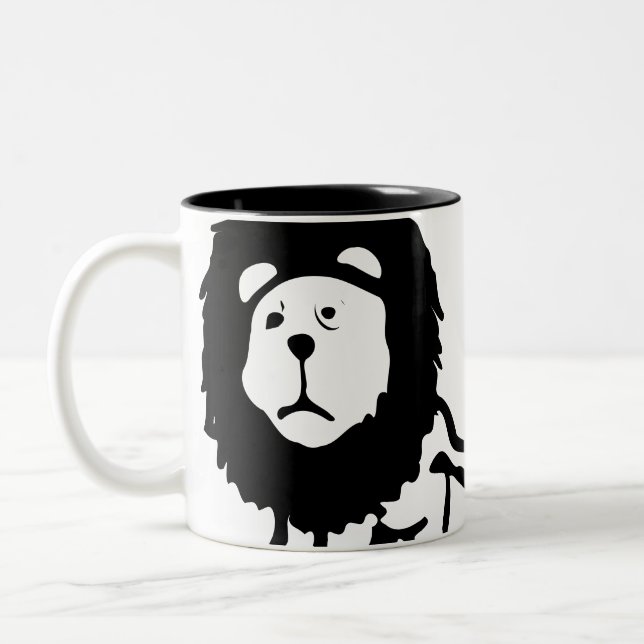 Taza Bicolor León (Izquierda)