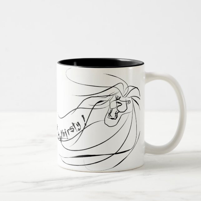 Taza Bicolor león (Derecha)