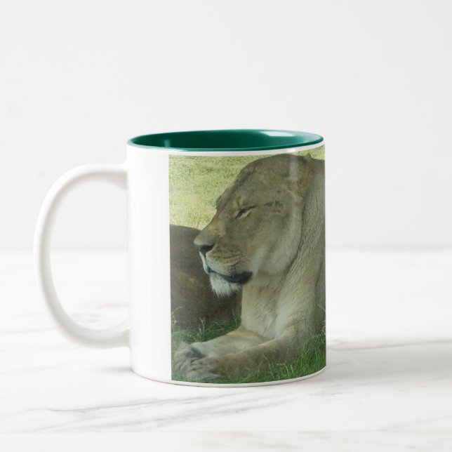 Taza Bicolor León (Izquierda)