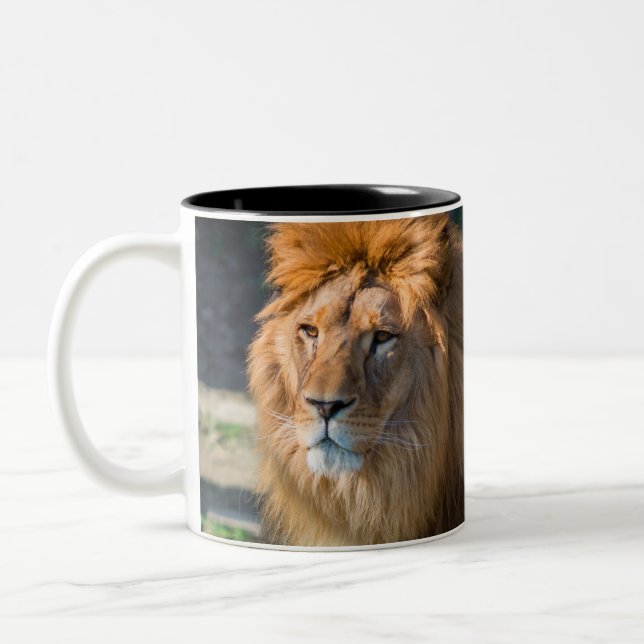 Taza Bicolor León 013 (Izquierda)