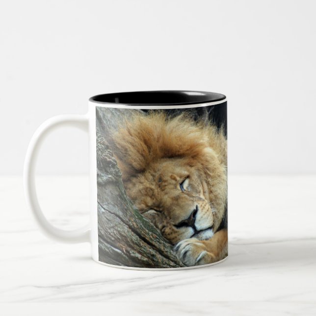 Taza Bicolor León 036 (Izquierda)