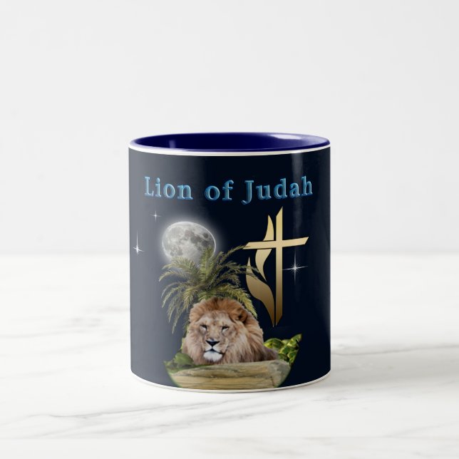 Taza Bicolor León de Judá (Centro)
