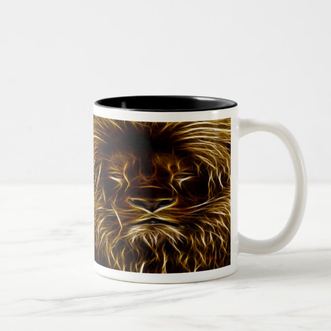 Taza Bicolor León de la luz (Derecha)