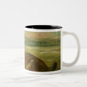 Taza Bicolor León y cocodrilo, 1863
