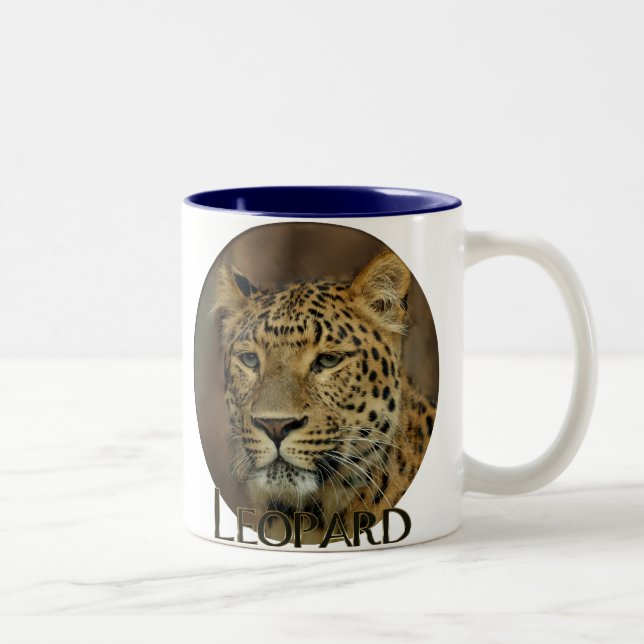 Taza Bicolor Leopard Lovers Art (Derecha)