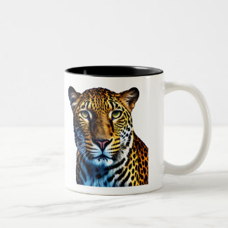 Taza Bicolor Leopardo