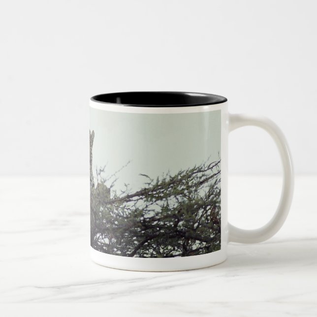 Taza Bicolor Leopardo africano (Derecha)