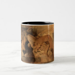 Taza Bicolor Leopards Mug