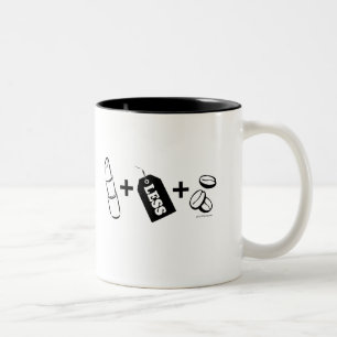 Taza Bicolor Lesbiana con lápiz labial