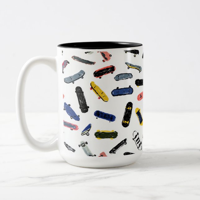 Taza Bicolor Let's rip it! (Izquierda)