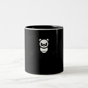 Taza Bicolor Levantamiento del oso Panda - Gimnasio Premium