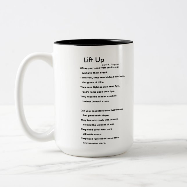 TAZA BICOLOR LEVANTAR EL RATÓN (Izquierda)