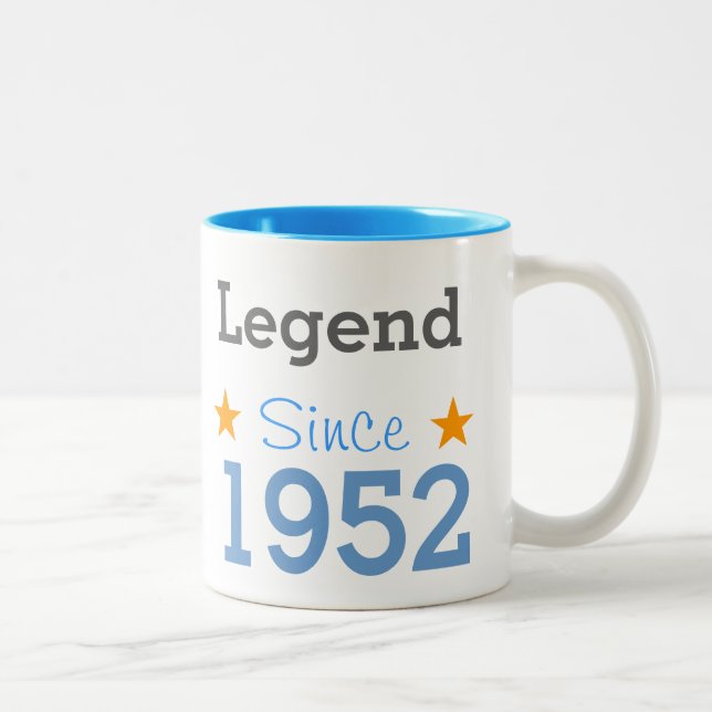 Taza Bicolor Leyenda desde 1952 (Derecha)