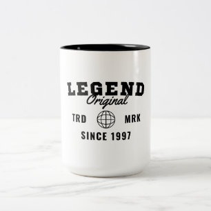 Taza Bicolor Leyenda Desde 1997