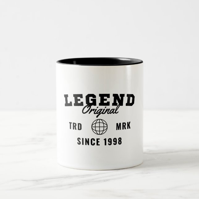 Taza Bicolor Leyenda Desde 1998 (Centro)