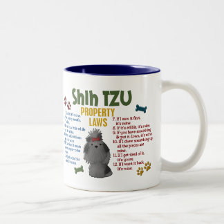 Taza Bicolor Leyes 4 de la propiedad de Shih Tzu