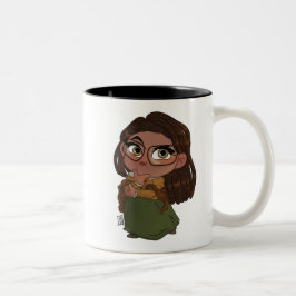 Taza Bicolor Lezbi Nerdy Two Tone Mug