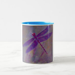 Taza Bicolor Libélula astral de la posluminiscencia