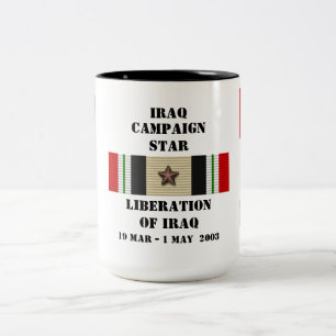 Taza Bicolor Liberación del Iraq /STAR CAMPAÑA