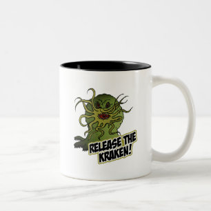 Taza Bicolor liberar el kraken