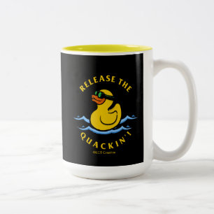 Taza Bicolor Liberar el Quackin'