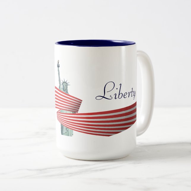 Taza Bicolor Libertad (Anverso derecho)