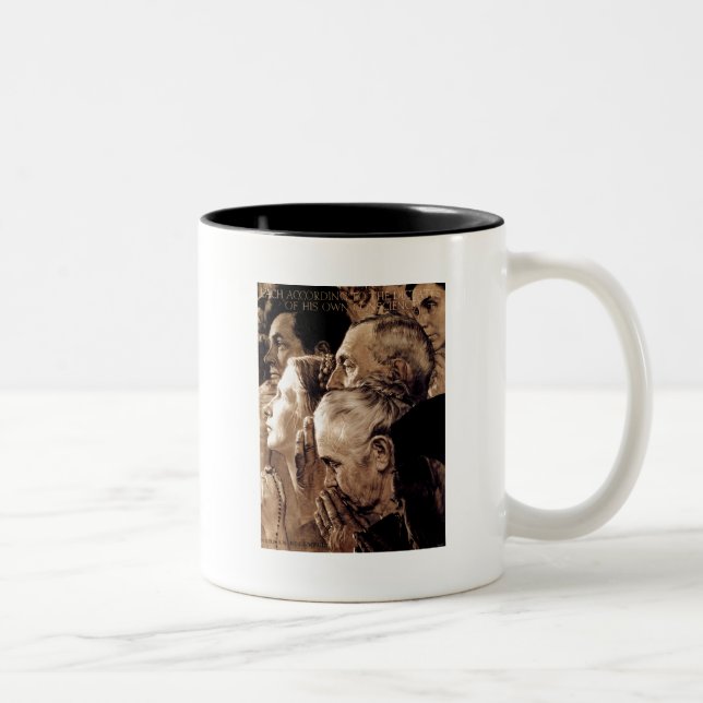 Taza Bicolor Libertad de culto (Derecha)