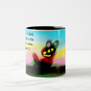 Taza Bicolor libertad de Jesús 