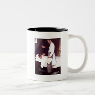 Taza Bicolor Libertad del miedo