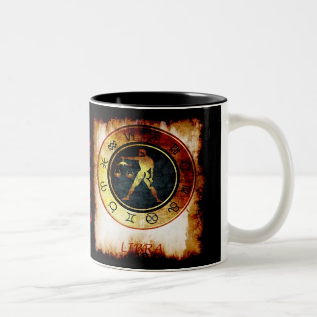 Taza Bicolor Libra (Derecha)