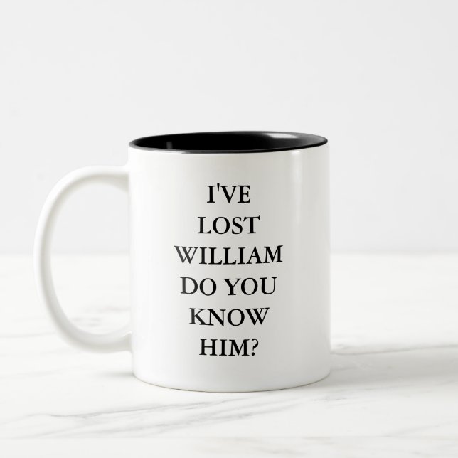 Taza Bicolor Libro de Cómic Personalizado Divertido (Izquierda)