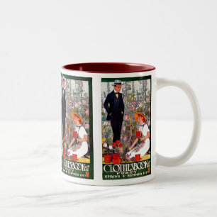 Taza Bicolor Libro de la ropa Cuarenta: primavera y verano de 1