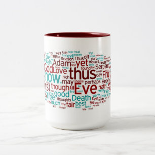 Taza Bicolor Libro perdido IX del paraíso: La caída