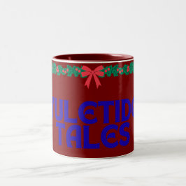 Taza Bicolor Libros de Cuentos de Yuletide
