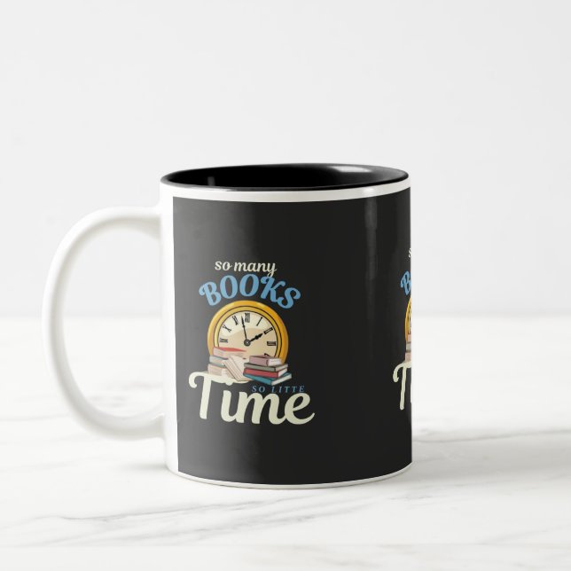 Taza Bicolor Libros de tiempo de música (Izquierda)