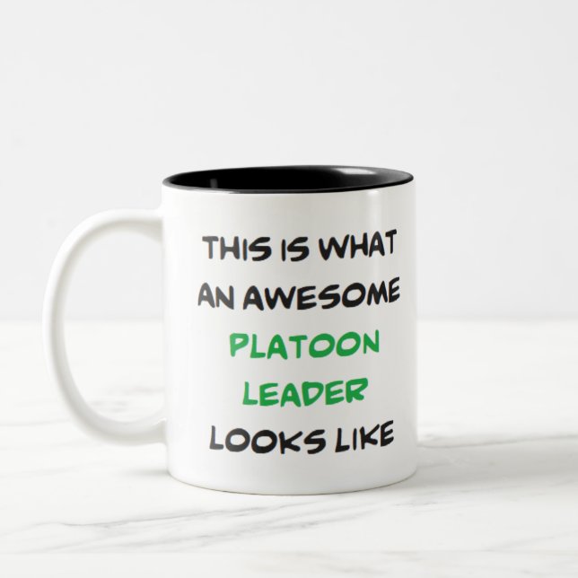 Taza Bicolor líder de pelotón, impresionante (Izquierda)