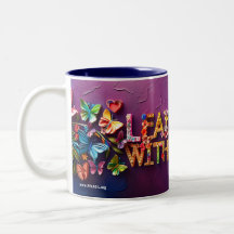 Liderando con amor - Cranberry Mug