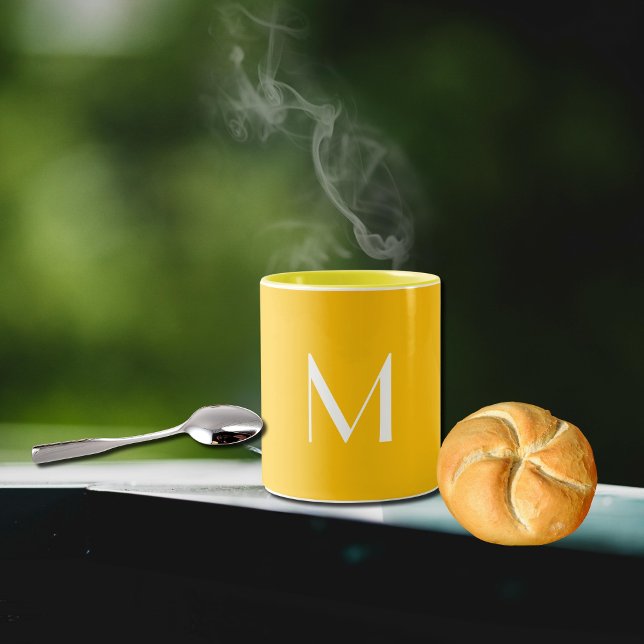 Taza Bicolor  Light honey  Amber  - add monogram   (Subido por el creador)