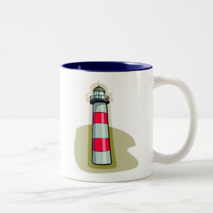 Taza Bicolor Lighthouse Mug