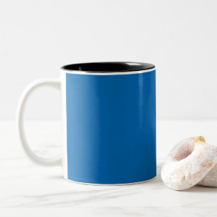 Taza Bicolor Limonada azul eléctrico y duo tono aquamarina