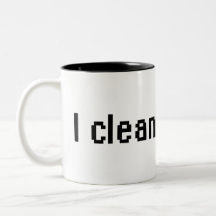Taza Bicolor Limpio ventanas