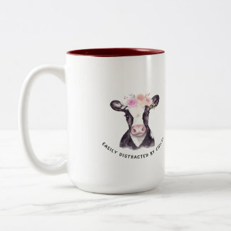Taza Bicolor linda vaca