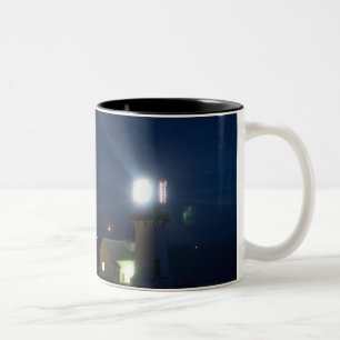 Taza Bicolor lindesnes fyr, el punto más meridional de noruega