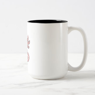 Taza Bicolor Lindo Ajolote Rosa Dibujo Animado – Salama Kawaii 