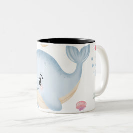 Taza Bicolor Lindo Bajo El Agua