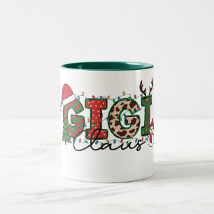 Taza Bicolor Lindo Gigi Claus