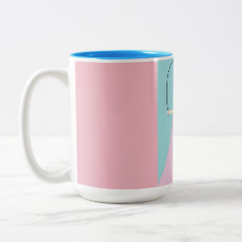 Taza Bicolor lindo personalizado saltar bata