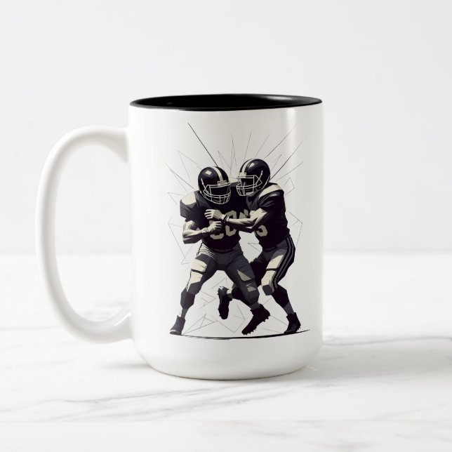 Taza Bicolor Line of Scrimmage Clash (Izquierda)