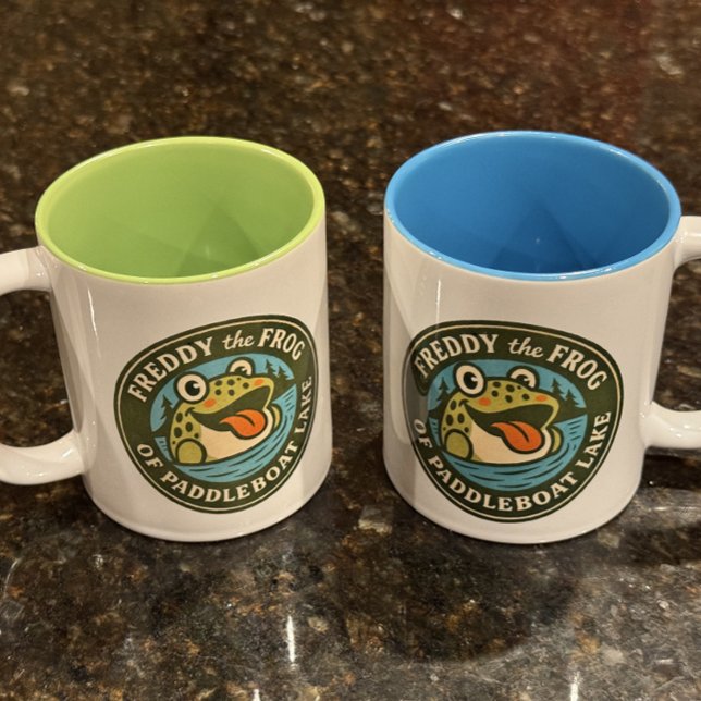 Taza Bicolor Linn Valley, KS Mug (Subido por el creador)